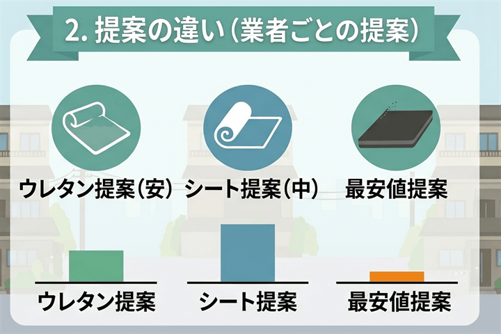 工法の違い